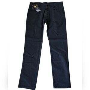 Men's Navy Blue Straight-Leg Pants - Great for Workwear! (Various Size